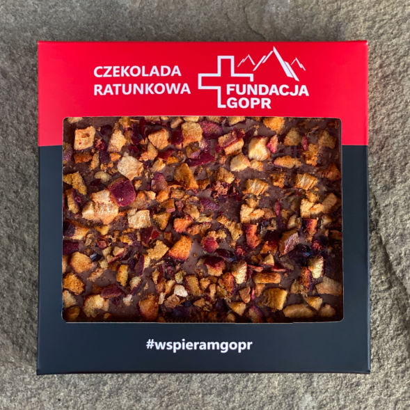 Czekolada Ratunkowa śliwka cynamon